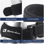 1 Piece Knee Patellar Tendon Knee Support Strape Brace Adjustable Shock Absorption Com close-up view
