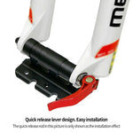 Bike Fork Mount Quick Release Thru Axle Carriers | Front Fork Block for 5x100mm 12x10 alternate view