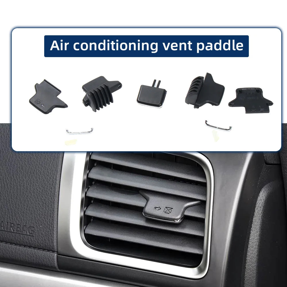 Car Air Conditioning Vent Replacement Tab Clip Dash Vent Outlet Tab Clip for Toyota Highlander 15-21 Auto Interior Accessories