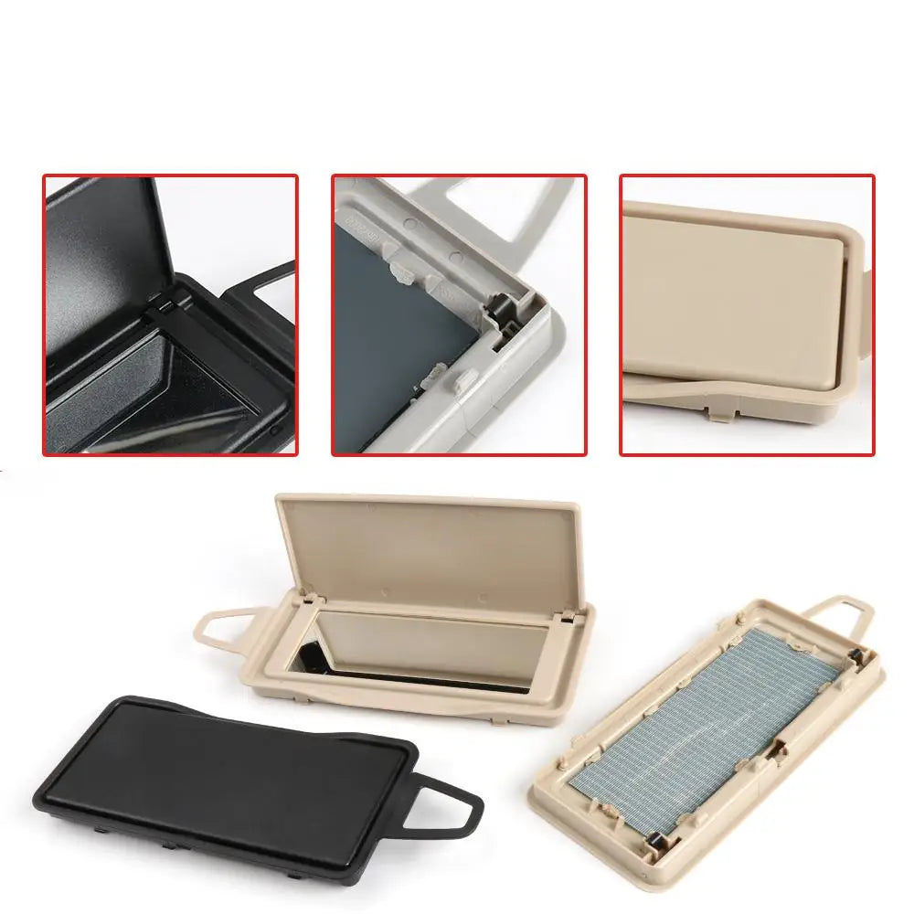 For Mercedes E CLS W212 W218 Car Interior Sun Shade Visor Makeup Cosmetic Mirror Cover Auto Accessories 2128108100