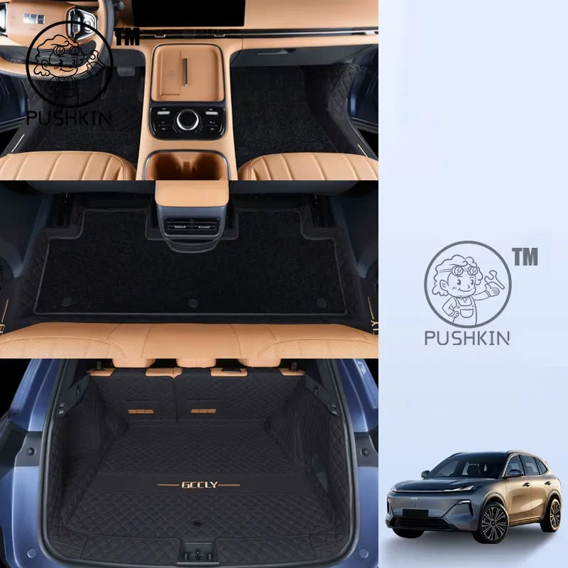 For Geely Galaxy Starship 7 Geely EX5 EM-i Belgee X80 Car Floor Mats Carpets Auto Interior Accessories Styling Decorative Parts