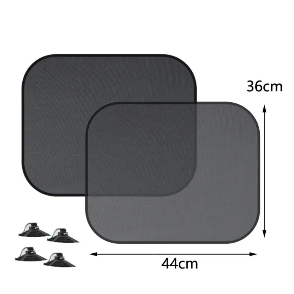 Car Sun Shade Mesh Foldable Window Sunshade lifestyle view