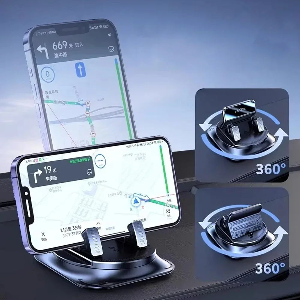 Universal Car Phone Mount Anti-Slip Pad Dashboard Navigation Holder Support Bracket 36 close-up view
