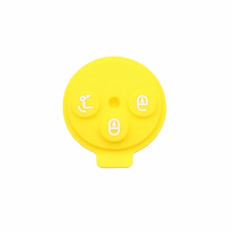 Xinyuexin 3 Buttons Silicone Pad Remote Key Shell Case for Mercedes-Benz Smart Fortwo alternate view