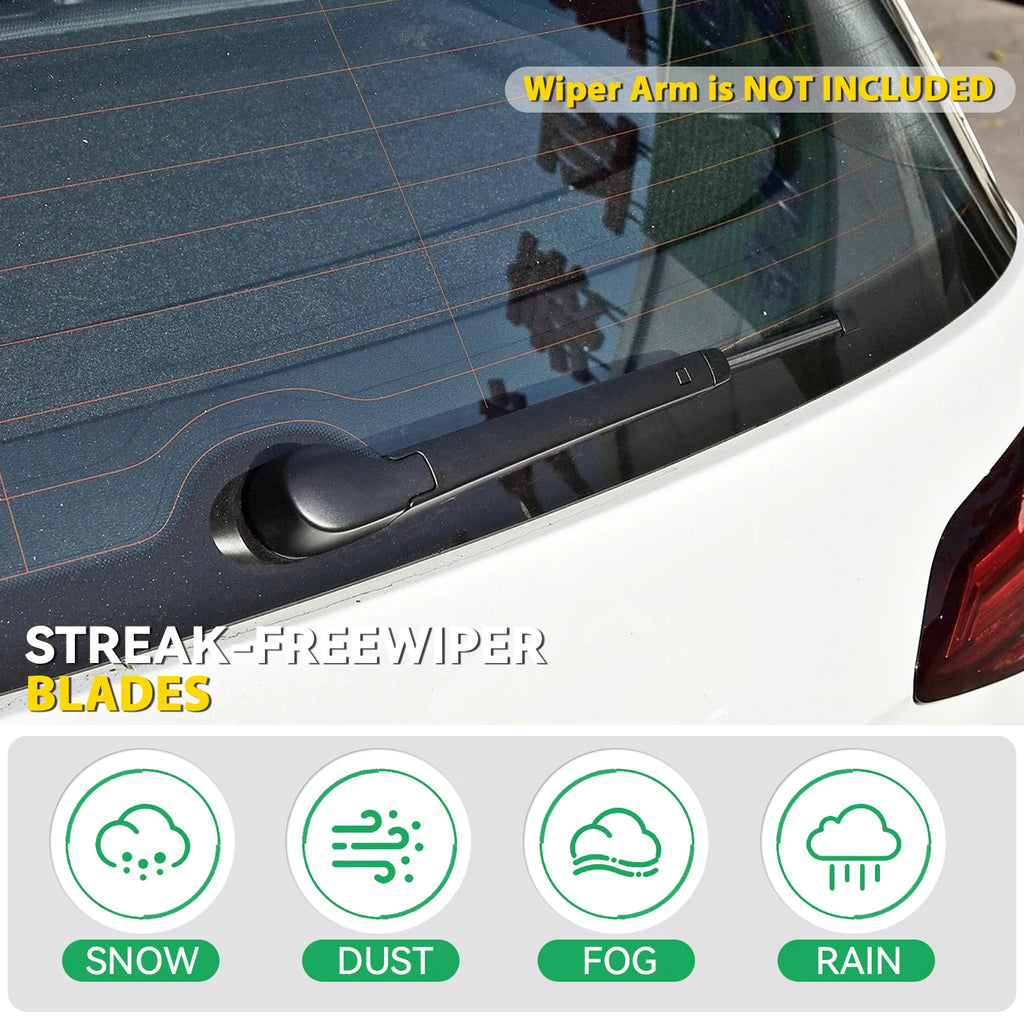Erick's Wiper Front & Rear Wiper Blades Set For Skoda Octavia 5E A7 Estate 2013 - 2018 Windscreen Windshield Window 24"19"14"