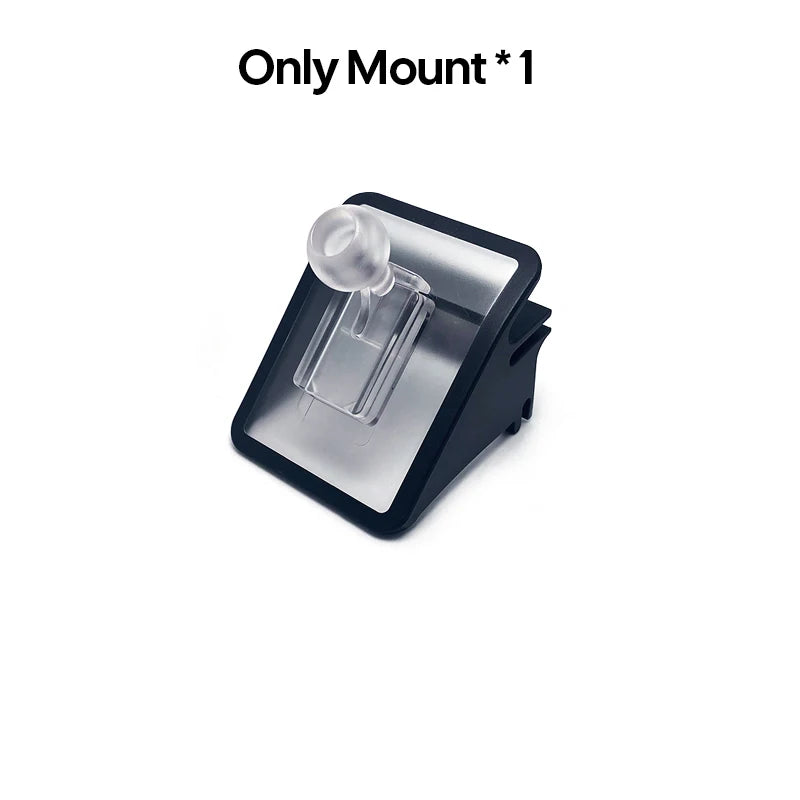 Car Cell Phone Holder Gravity Mount Bracket Air Vent Clip Snap-in For Tesla Model Y Ju close-up view