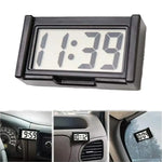 Car Dashboard Digital Clock Square Self Adhesive