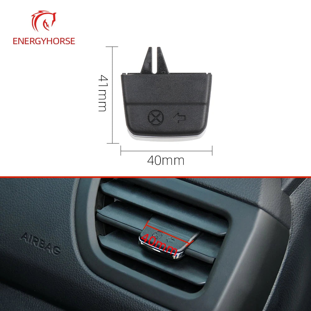 AC Vent Slider Repair Kit Car Air Conditioning Vent Outlet Grilles Clip Paddles 2011-2015 For KIA K2
