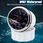 HD 2" 52mm Oil Pressure Gauge Meter 0-10Bar 0~150PSI | With 7 Colors LED Backlight an lifestyle view