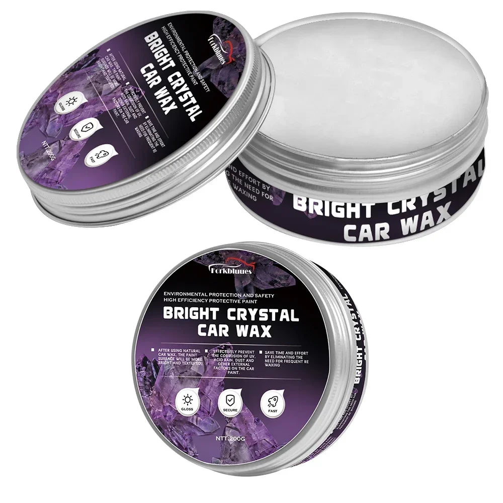 Car Wax Crystal Plating Set | Auto Nano Ceramic Coating Scratch Removal Agent lifestyle view
