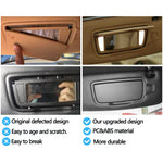 Car Left Right Sun Visor Vanity Mirror Cover Assembly For Porsche Boxster Cayman 911 981 982 991 718 982857551,982857551T