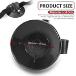 Rockbros Suction Cup Holder with Pump | Roof-Top Bike Rack Vacuum Mount for MTB and Road detail view