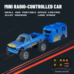 New RC Car MINI Alloy 1/64 Remote Control Car Convenient to Carry 60 Minutes of Work T close-up view