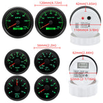 6 Gauge Set with GPS Speedometer, Tachometer, Voltmeter, and Sensors | 110mm and 52mm alternate view