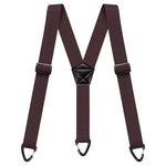 New Corn Grain Texture Suspenders Elastic Outdoor Suspenders with Buckle for Men Hi additional angle
