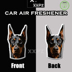 1/3pcs Doberman Car Air Freshener Auto Parts Car Hanging Funny Dog Shape Aromatherapy lifestyle view
