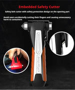 Car Emergency Safety Hammer close-up view