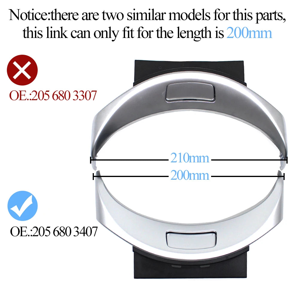 Car Center Console Armrest Cover Button Central Storage Box Switch For Mercedes BENZ alternate view