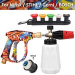 Foam Cannon Kit for Karcher Nilfisk Parkside Bosch | High Pressure Washer Quick Conne alternate view