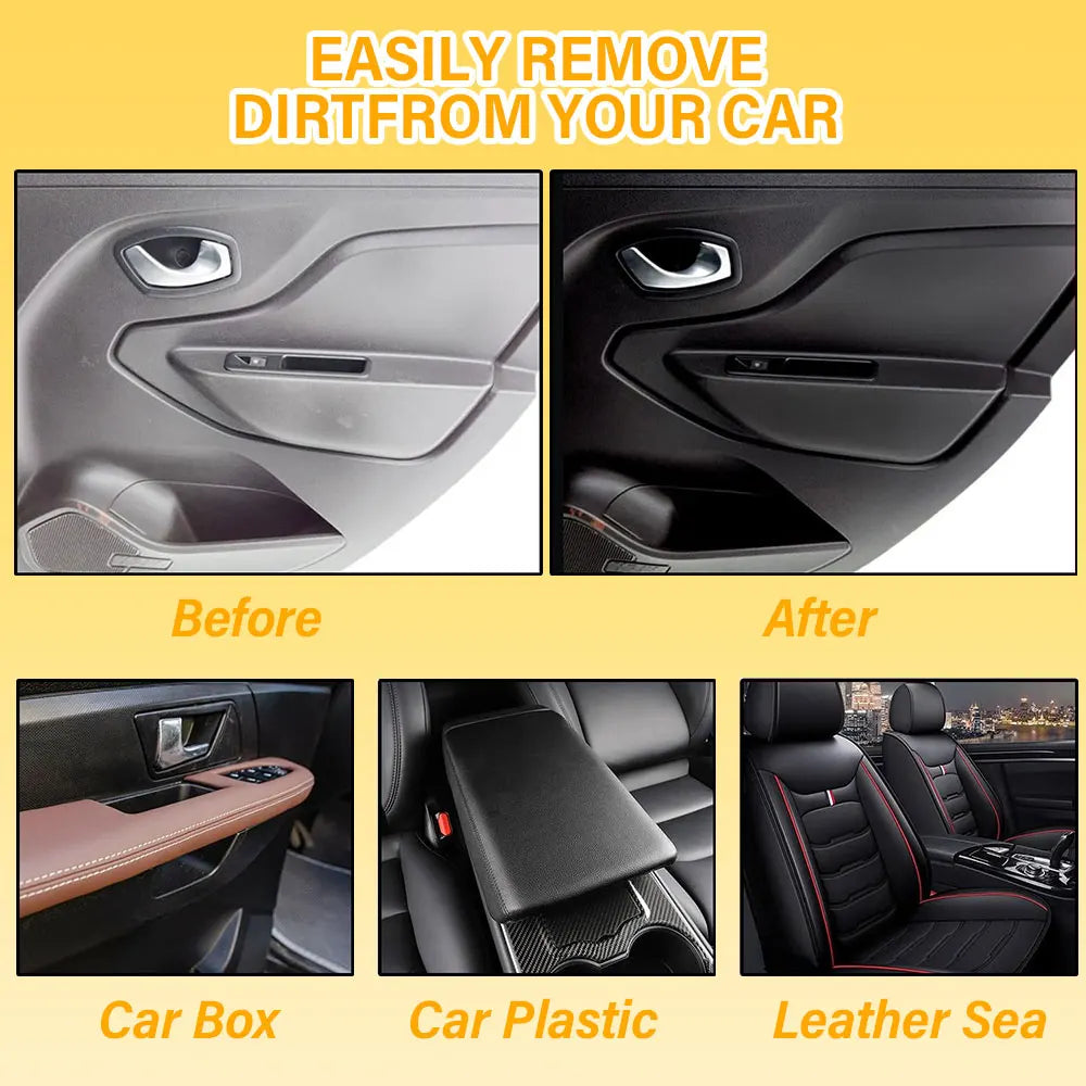 Multi-purpose Car Interior Cleaner Spray | Plastic and Leather Restorer detail view