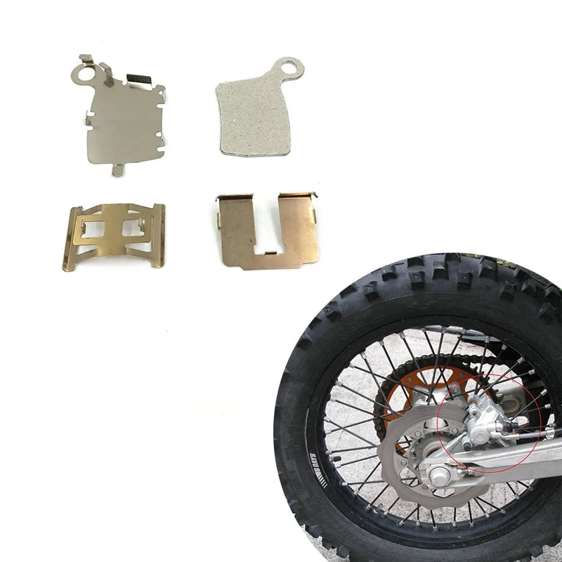 Front and Rear Brake Caliper Retaining Spring Clip Set | KTM and Husqvarna Motorcycle Parts