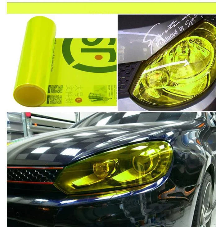 Car Headlight Taillight Protective Film Tint Vinyl Film Auto Lamp Film Sticker Sheet alternate view