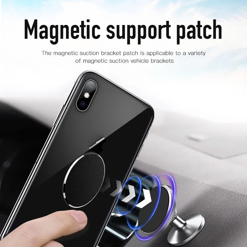 Thin Metal Plate Disk For Magnetic Car Phone Holder Iron Sheet Sticker Disk For Magne lifestyle view