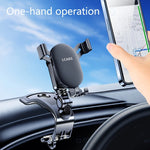 Lcars Car Dashboard Phone Holder, Vertical Screen Gravity Fixed Support Bracket for Car Interior Navigation and Entertainment