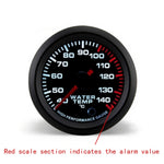52mm 7-Color Car Gauge Set | Water Temp Oil Temp Oil Pressure Tachometer Boost Voltmeter detail view