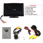 4.3 Inch Universal Car Monitor High-Definition Reversing Image Display Easy to Install C detail view