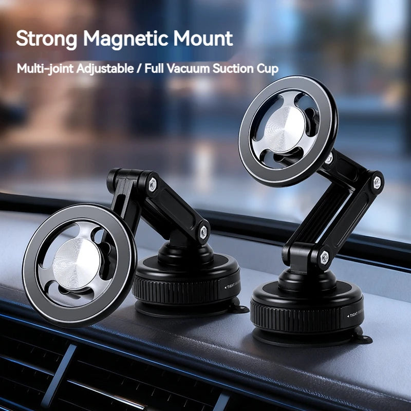 Universal Magnetic Car Phone Holder Foldable 360° Rotation alternate view