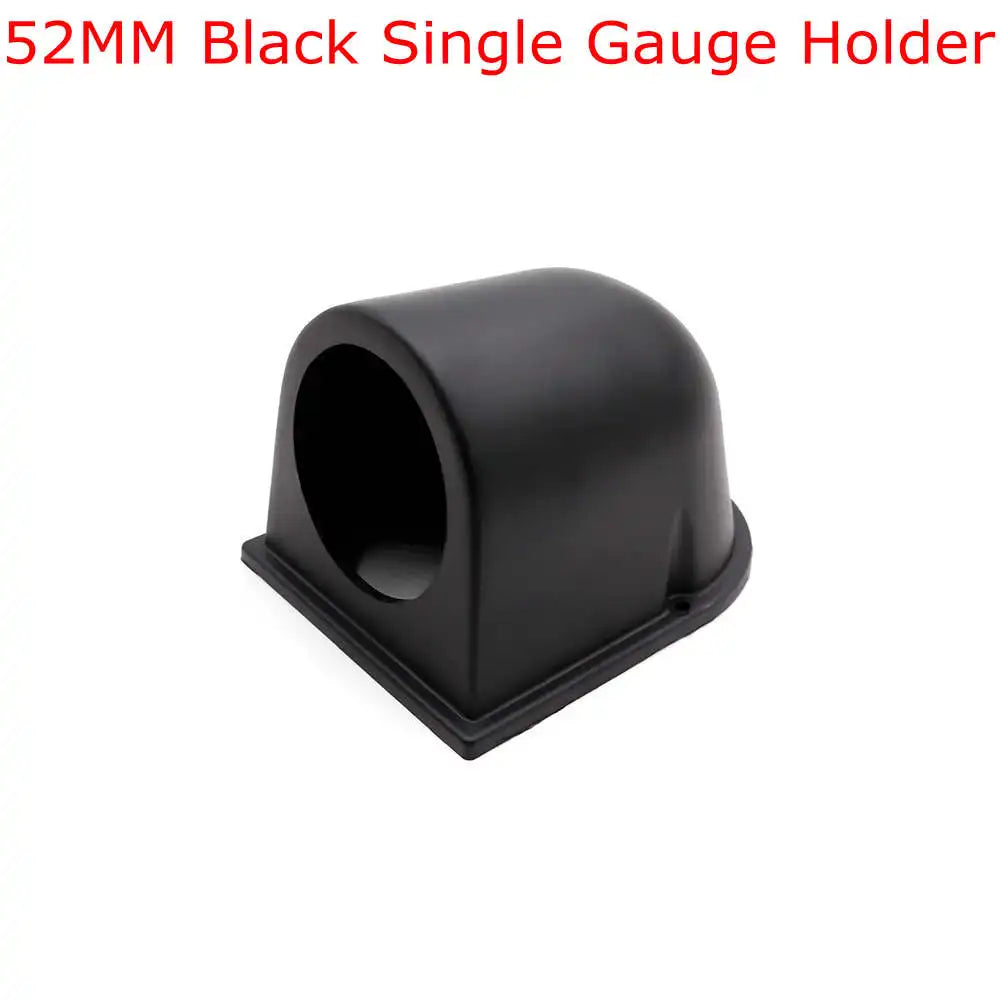 2INCH 52mm Car Gauge Pod | Universal Single Double Triple Holder for Left Right Dri additional angle
