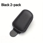 Car Sun Visor Sunglasses Holder Multifunctional Ticket Card Storage Clip Auto Interior A detail view