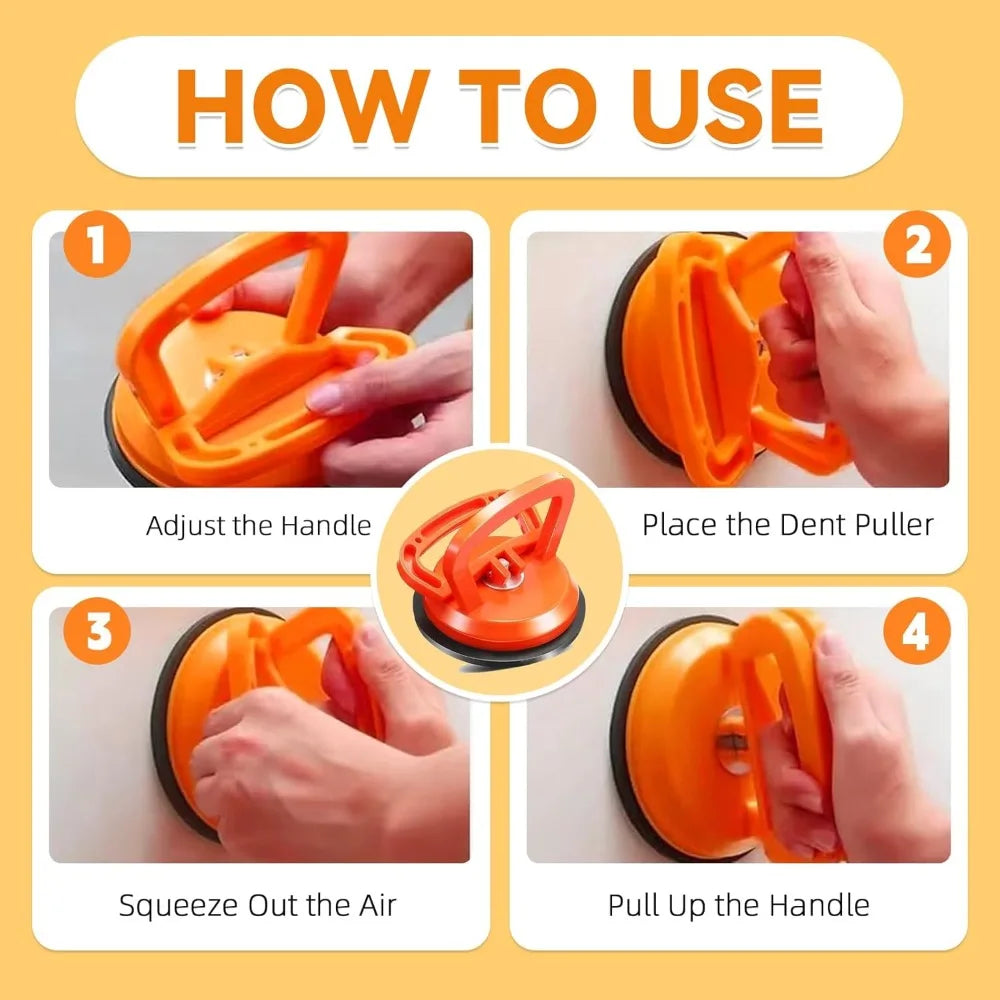 Car Dent Remover Puller Suction Auto Body Dent Repair Tools Strong Suction Cup Car additional angle