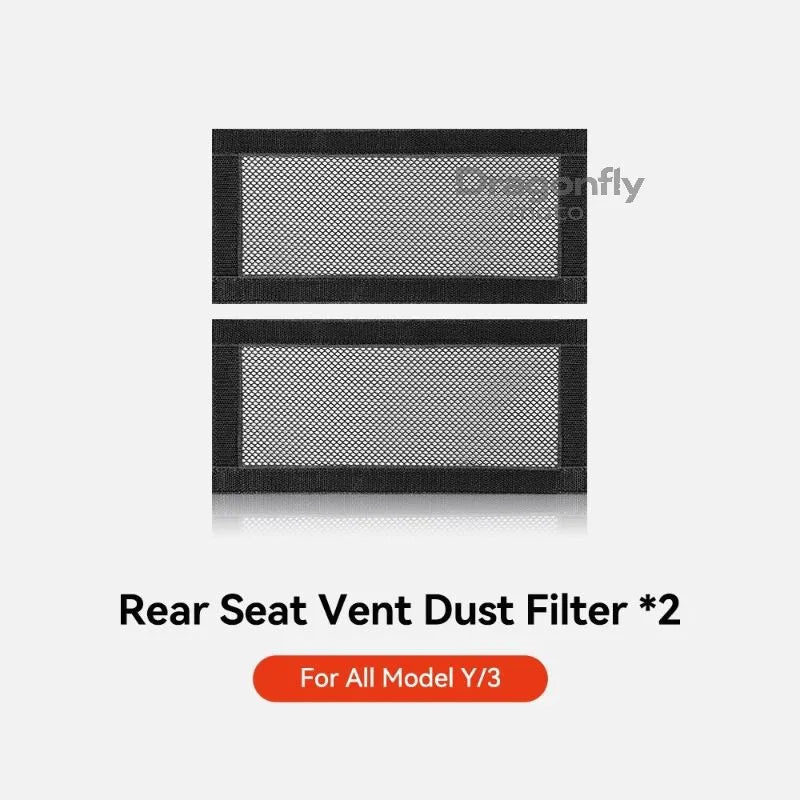 Under Seat Rear Air Vent Cover for Tesla Model 3 Y Highland Juniper 2025 | Anti-Block alternate view
