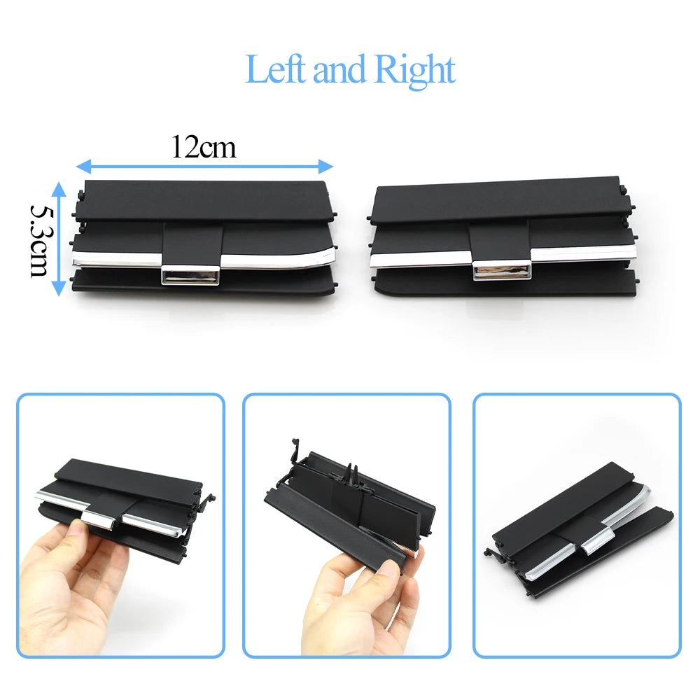LHD RHD Car Front Rear Air Conditioning Slider Clip AC Vent Outlet Grille Repair Kit For Maserati Quattroporte M156 2013-2020