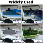 A Car Mounted Anti Glare Mirror, Anti UV Strong Light Vehicle Sunshade lifestyle view