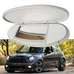 For BMW Mini R55 R56 R60 R61 Car Front Sun Visor Sunshade Makeup Mirror Mini Sunshade Plastic Cover 2007-2014 51167361833