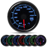 2'' 52mm 7 Color Car Gauge Set | Multi-Function 12V Gauge with Digital and Analog Displa detail view