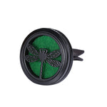 Refillable Car Air Freshener Clip | Stainless Steel Vent Diffuser Locket lifestyle view
