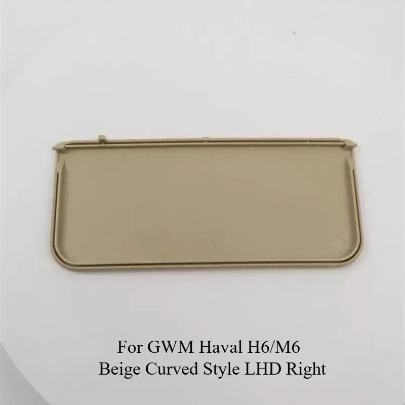 For GWM Haval H6/M6 Sun‑Visor Vanity Mirror Cover Make‑up Lamp Flip Lid Plastic Replacement Shell Precise Fit Interior Repair