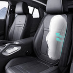 Nappa Leather Car Seat Cover Anti-Slip and Full Wrap Driver Car Seat Protector Mat Fr lifestyle view