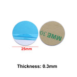 10pcs Silver Magnetic Metal Plates for Car Phone Holder | Universal Iron Sheet Moun additional angle