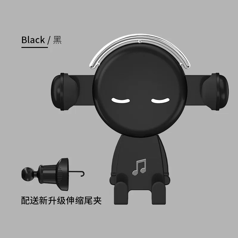 Gravity Car Phone Holder Air Vent Clip Universal Multifunctional Car Phone Mount for IPhone Xiaomi Samsung Car Accessories