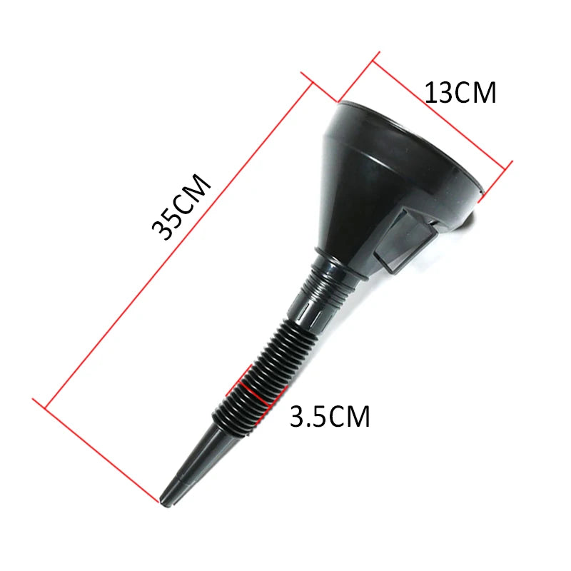 Universal Telescopic Car Refueling Funnel Engine Oil Filter Transfer Funnels Foldable Po detail view
