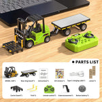 1:64 Remote Control Crane And Forklift Toy Car additional angle