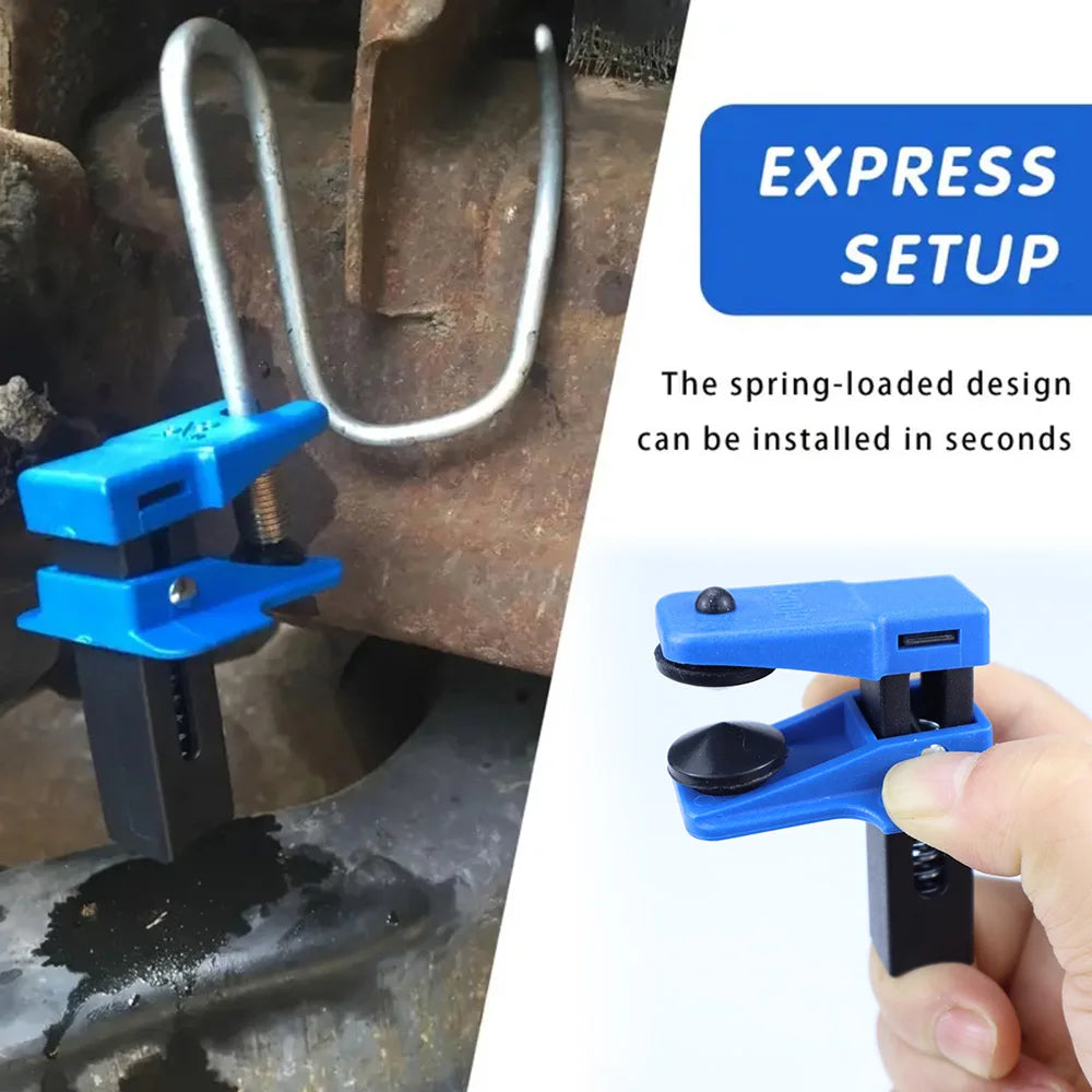 4Pcs Car Brake Oil Pipe Plug Tool Set | Leak Proof Brake Line Stoppers alternate view