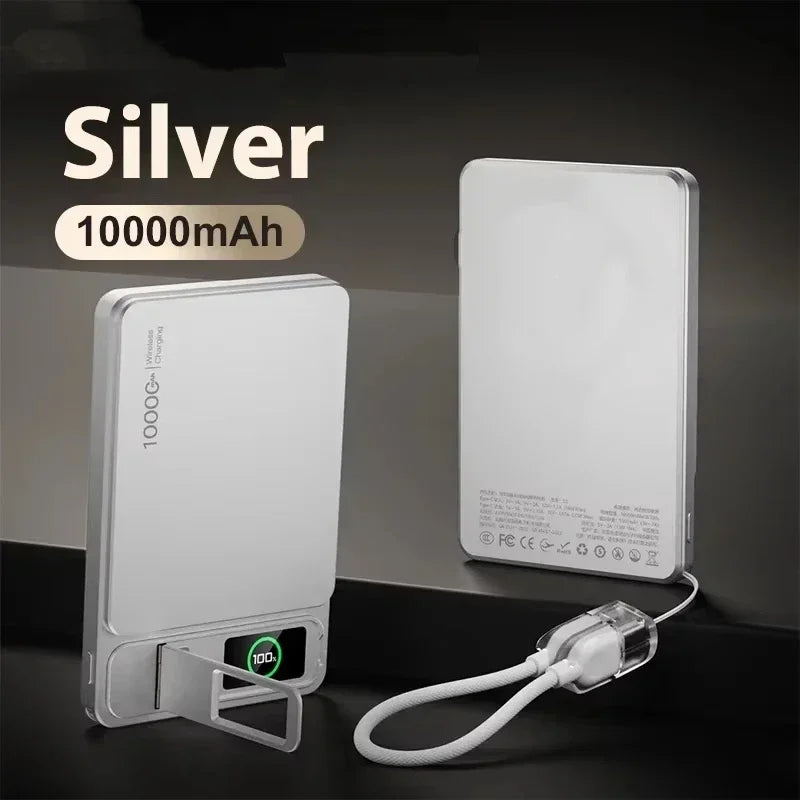 Lenovo CCC 10000mAh Slim Jump Starter | Magnetic Wireless Fast Charge Power Bank alternate view