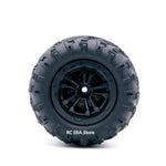 4PCS Rubber Tire 6034 for SCY 16101 PRO 16102 PRO 1/16 RC Monster Truck lifestyle view