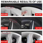 FARIENNE Silver Car Rim Touch Up Paint Pen Quick Repair For Wheel Scratches Chipped Pa close-up view